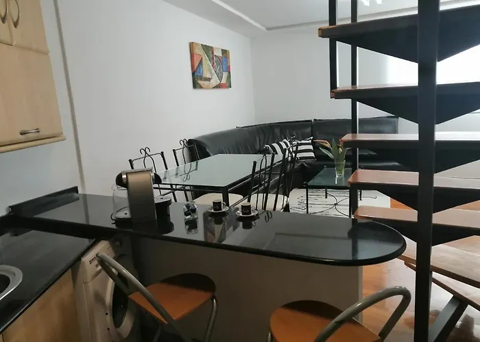 아파트 Apartamento Centrico Terraza Con Vistas Al Mar 비야누에바 데 아로사